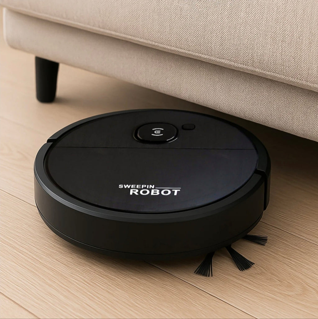 Automatic Smart Sweeping Robot Vacuum Cleaner – Rechargeable Floor Cleaning Robot for Home