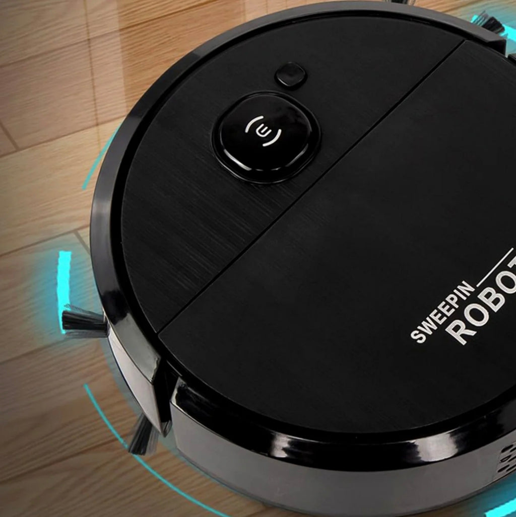 Automatic Smart Sweeping Robot Vacuum Cleaner – Rechargeable Floor Cleaning Robot for Home