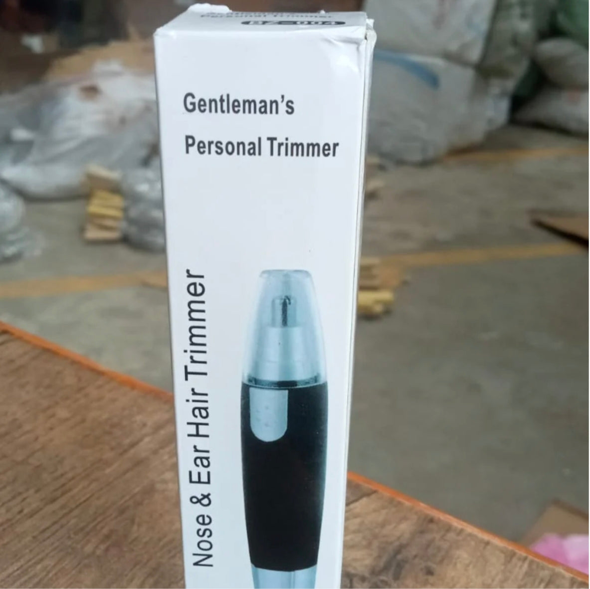 Sharp Steel Battery-Operated Ear and Nose Hair Trimmer