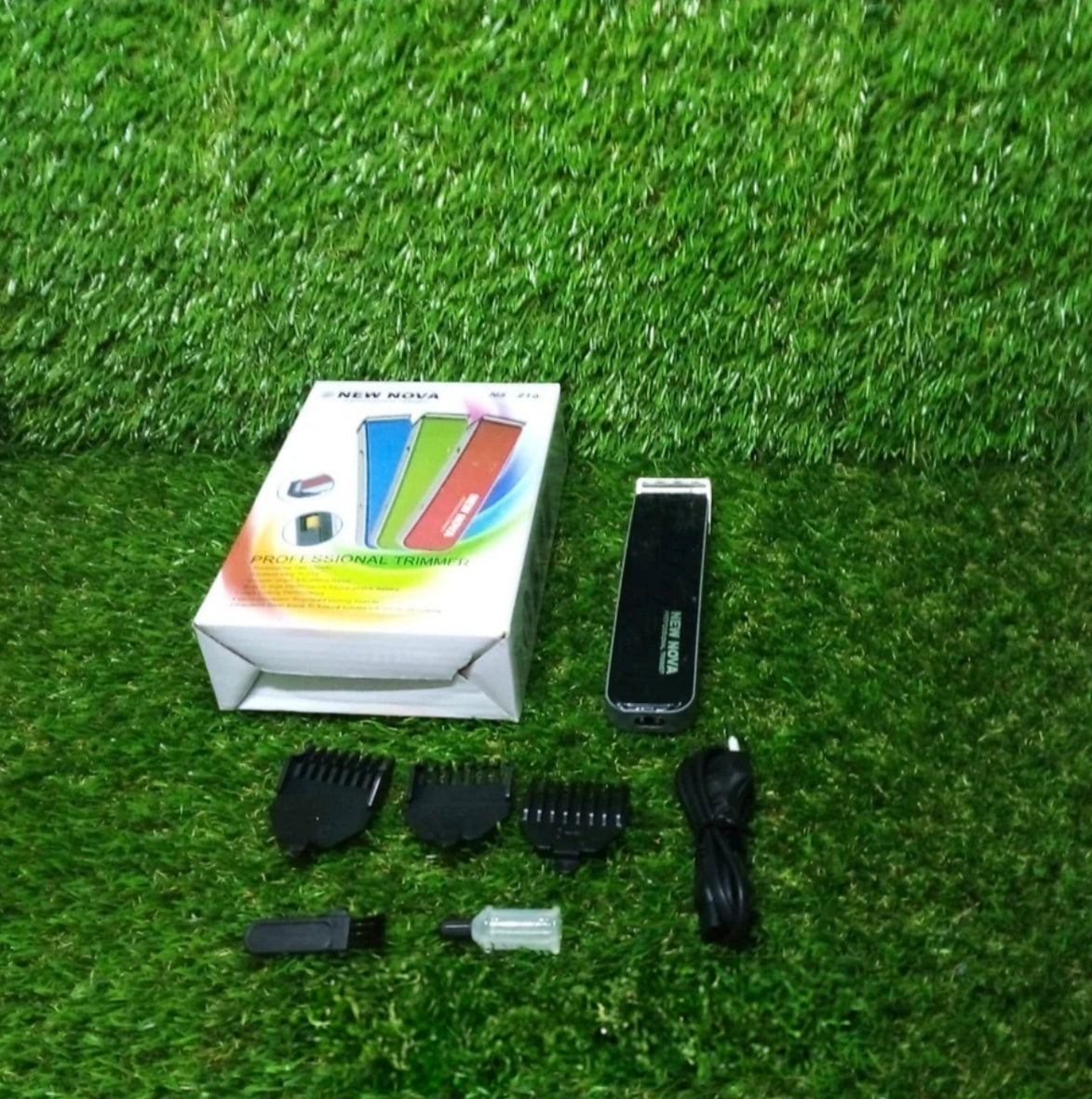 NS-216 rechargeable cordless hair and beard trimmer for men's, Hair accessories