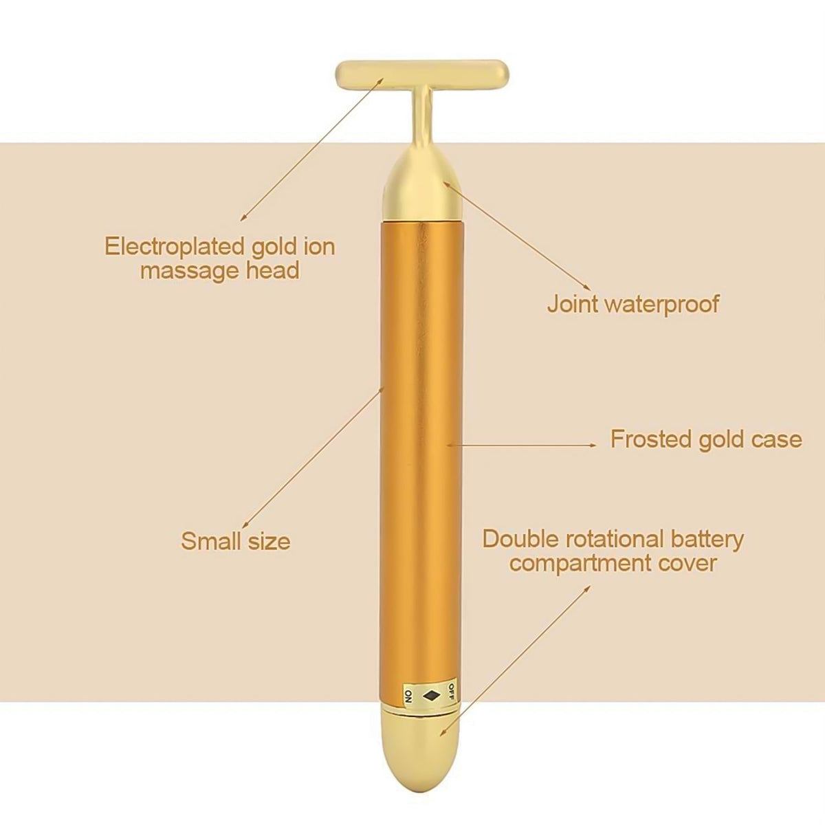 Golden Energy Face Massager