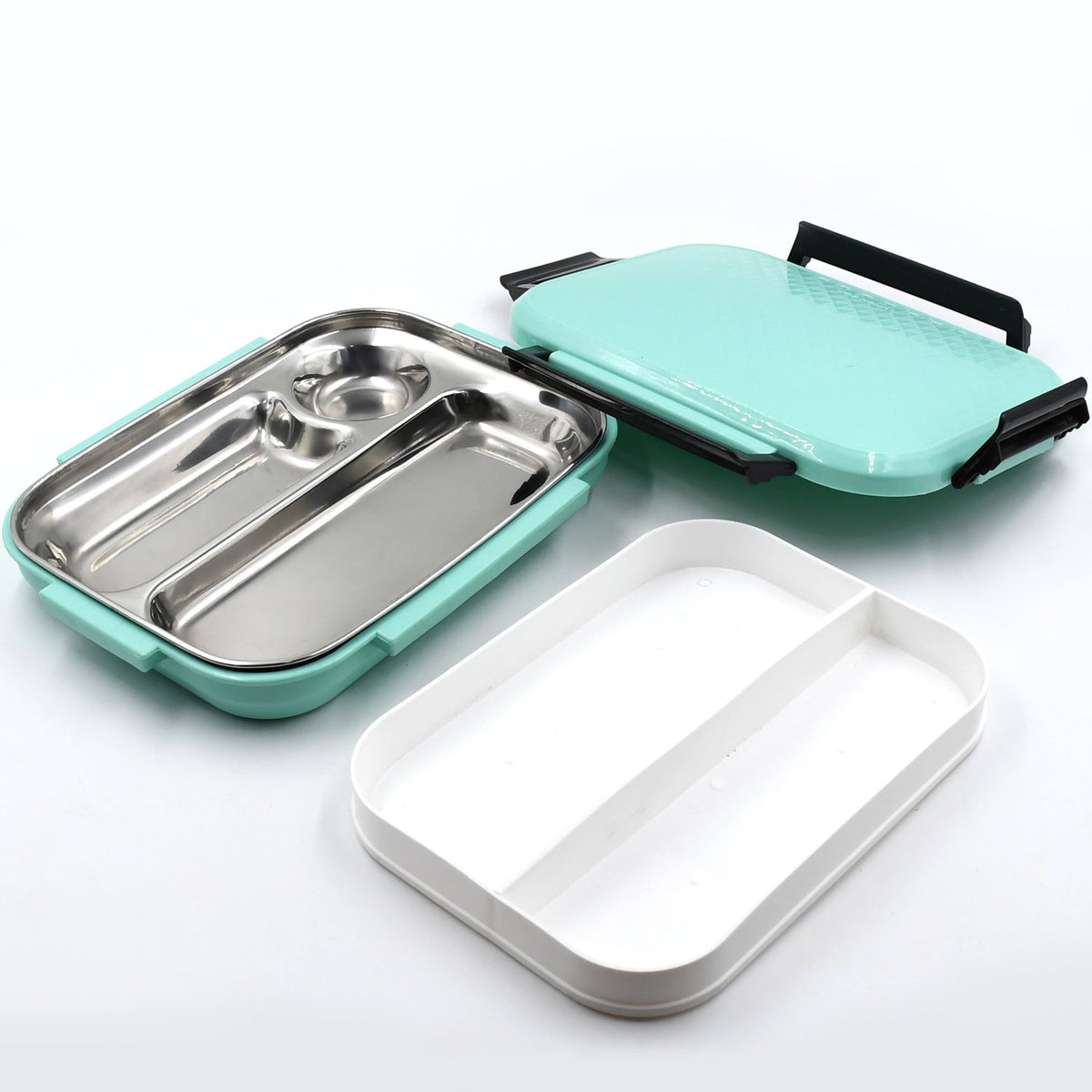 Premium Multi-Compartment Steel Lunch Box for Office, School & Travel