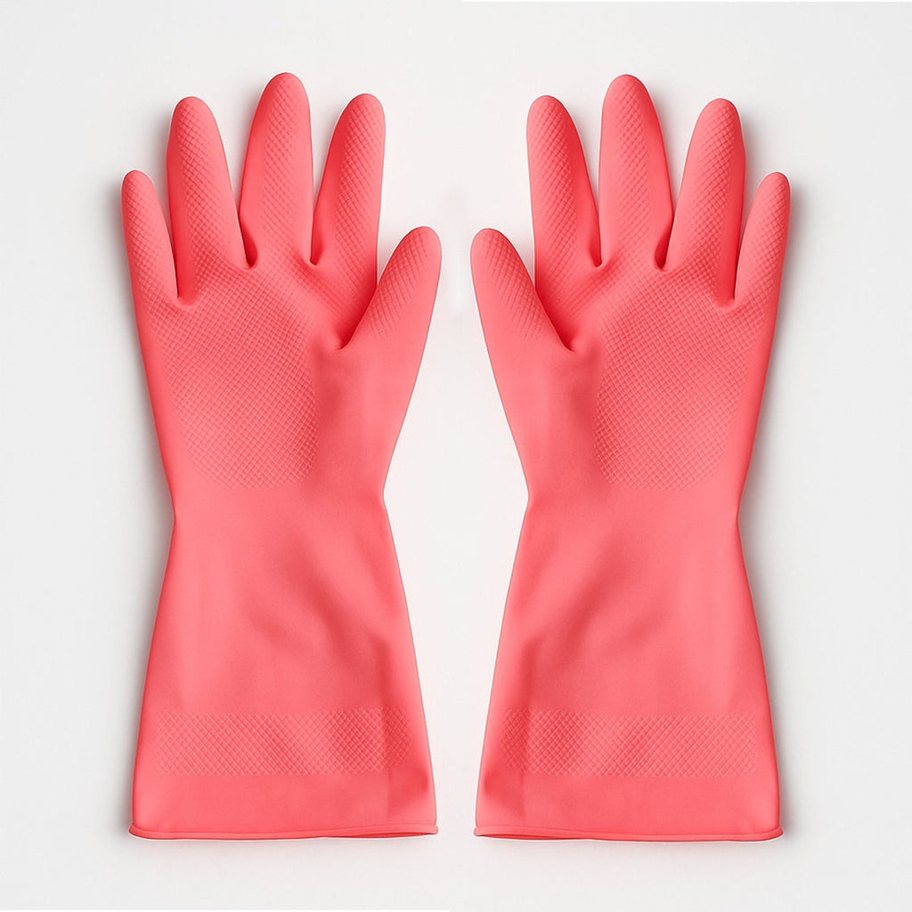 Reusable Waterproof Household Cleaning Gloves (45gm / 1 Pair)